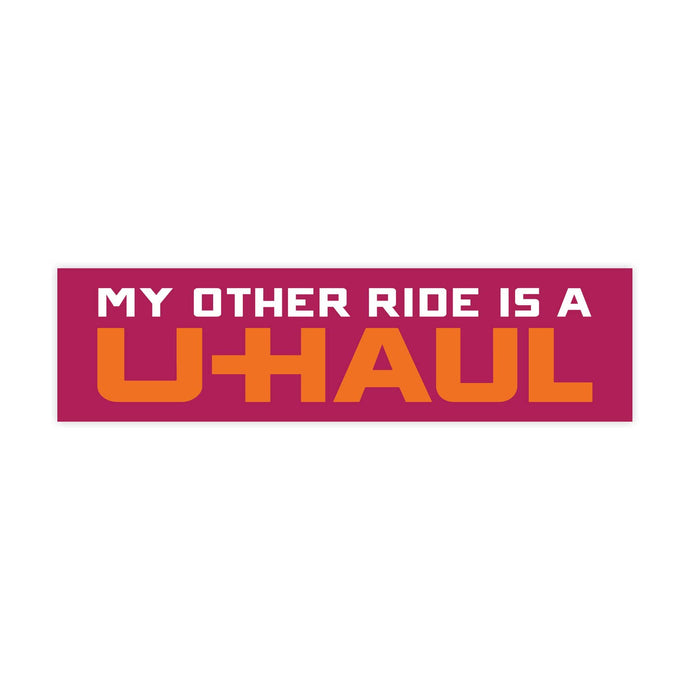 My Other Ride is a U-Haul Bumper Sticker