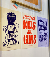 Load image into Gallery viewer, Trans Rights Are Human Rights Protest Poster