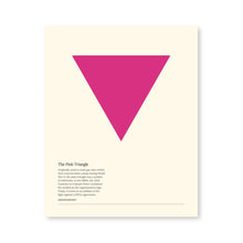 Load image into Gallery viewer, Pink Triangle