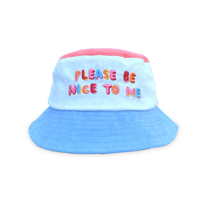 Please Be Nice To Me Bucket Hat