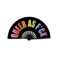 Queer As F*CK- Hand Fan