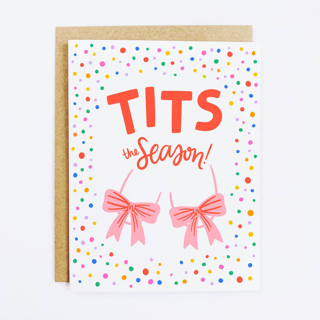 Tits the Season! - Greeting Card