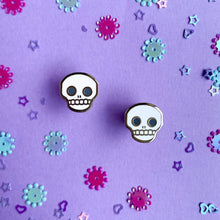 Load image into Gallery viewer, Cute Skull Earrings