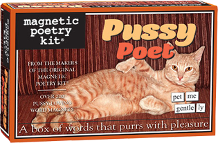 Pussy Poet - Magnetic Poetry Kit