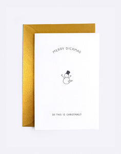 So this is Christmas? Greeting Card