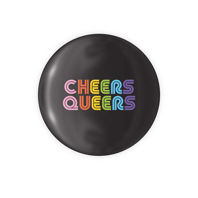 Cheers Queers Button