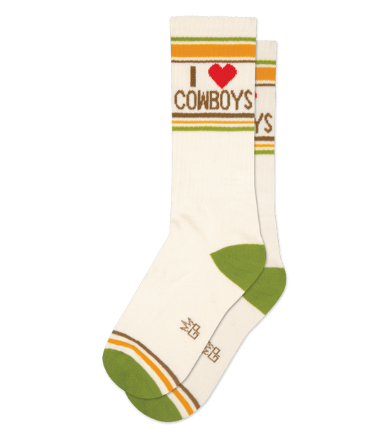 I <3 Cowboys Crew Socks