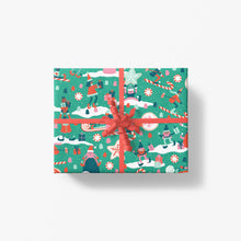 Load image into Gallery viewer, Candy Cane Lane Gift Wrap Sheet