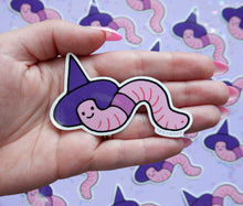 Load image into Gallery viewer, Witchy Worm - Vinyl Sticker