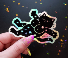 Load image into Gallery viewer, Magical Kitty - Holographic Sticker