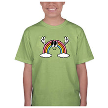 Load image into Gallery viewer, Happy Rainbow - Kids Tee Shirt