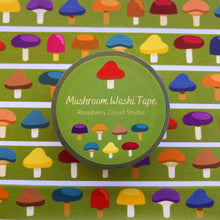 Load image into Gallery viewer, Mushrooms Washi Tape