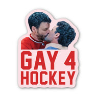 Gay 4 Hockey - Sticker
