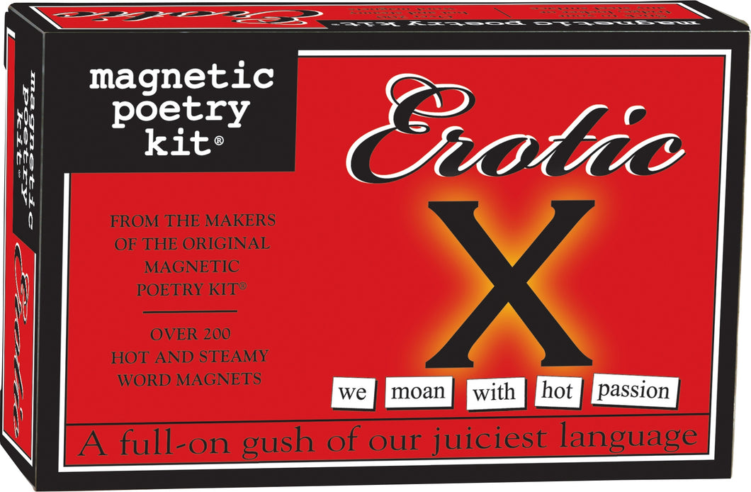 Erotic - Magnetic Poetry Kit