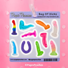 Load image into Gallery viewer, Bag of Dicks - Mini Sticker Sheet