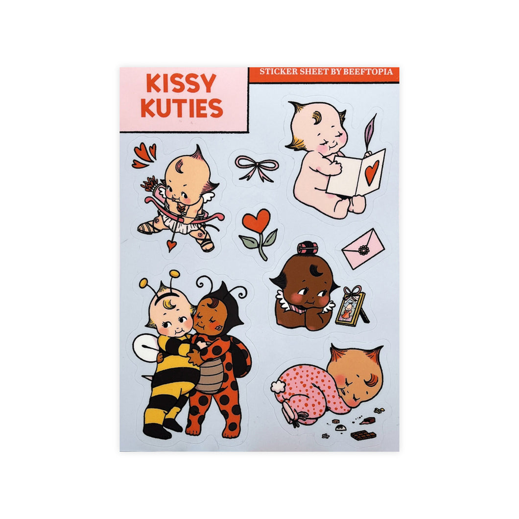 Kissy Kuties - Sticker Sheet