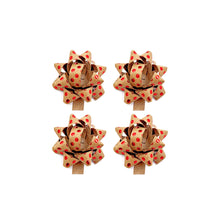 Load image into Gallery viewer, Holiday Bow Pack of 4 - 2 Inch