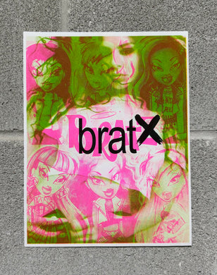 Brat(z) Riso Print - 8.5x11