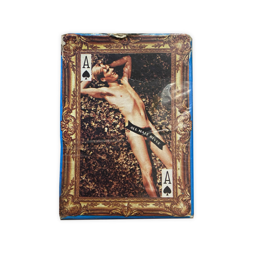 Male Nude Playing Cards by Hollywood