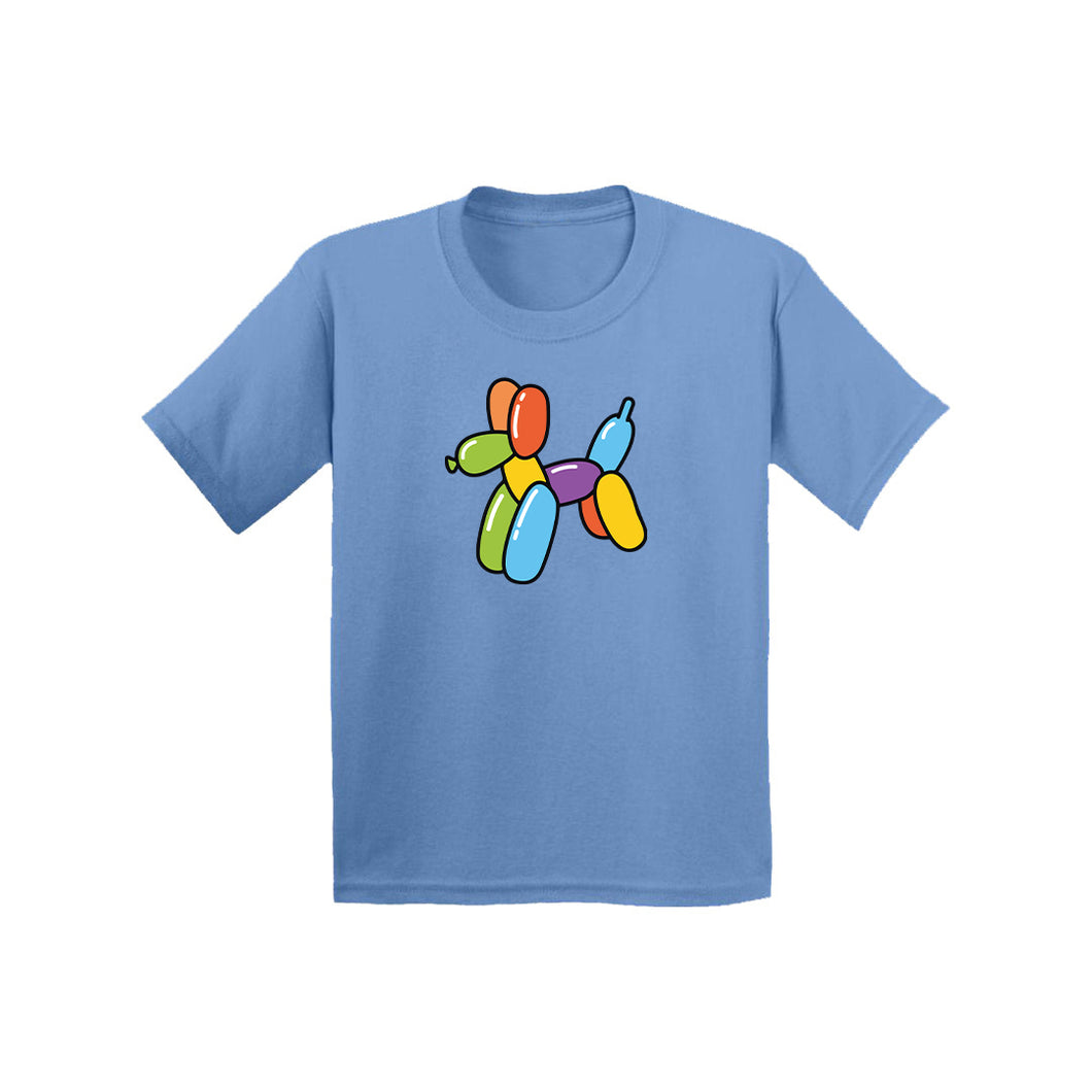 Rainbow Balloon Dog Kids T-Shirt