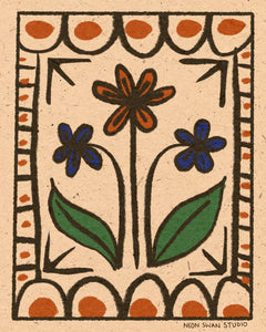Mid-Century Stoneware - Giclée Print