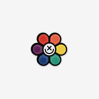 Pride Flower Enamel Pin