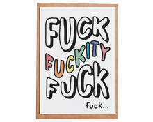 Load image into Gallery viewer, Fuck Fuckity Fuck fuck... - Greeting Gard