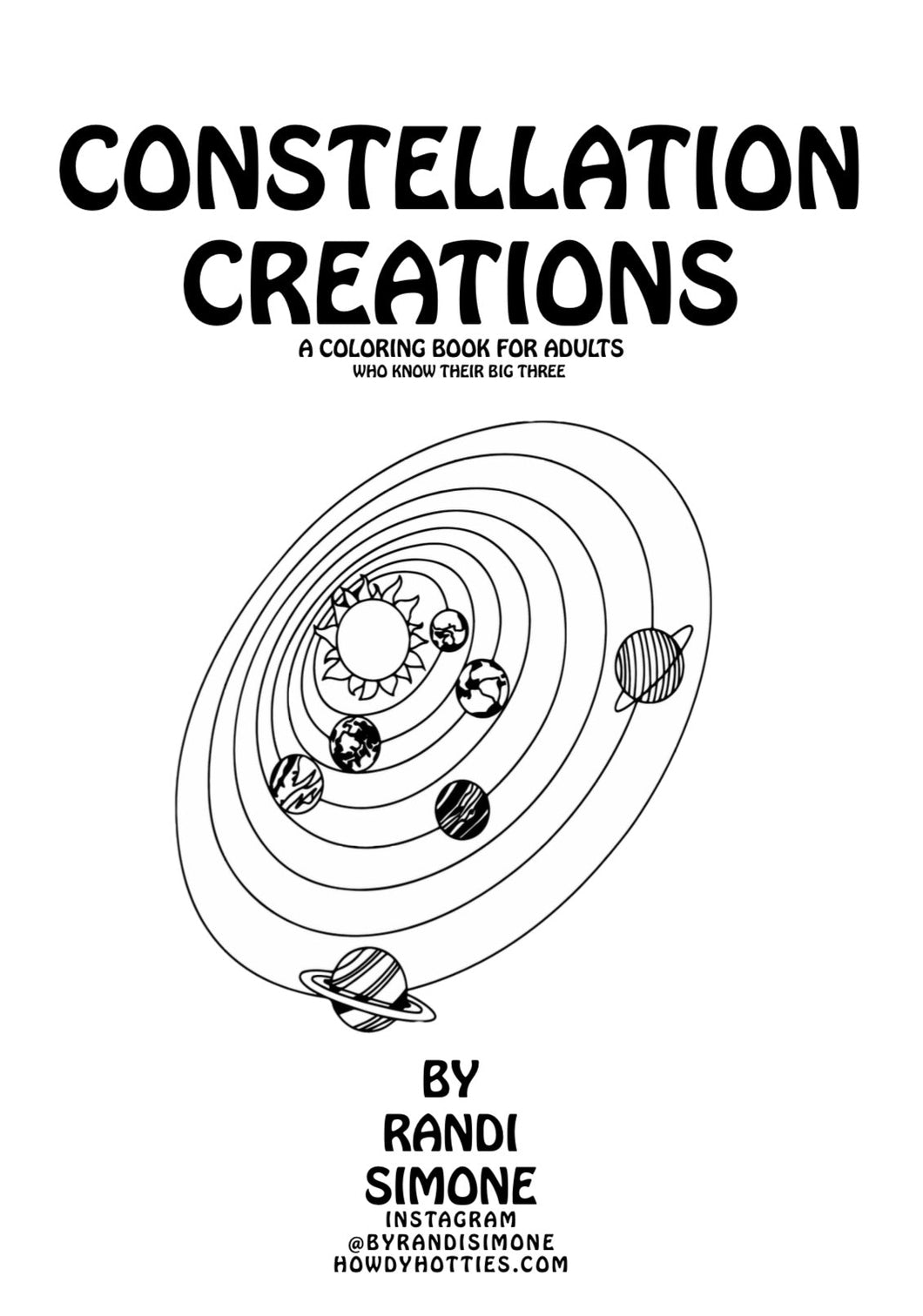 Constellation Creations: A Coloring Book for Adults