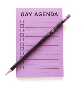 Gay Agenda Pencil