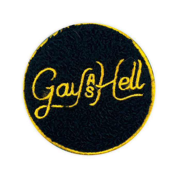 Gay As Hell - Sew On Patch