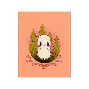 Ghost Kewpie Print