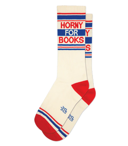 Horny for Books Socks