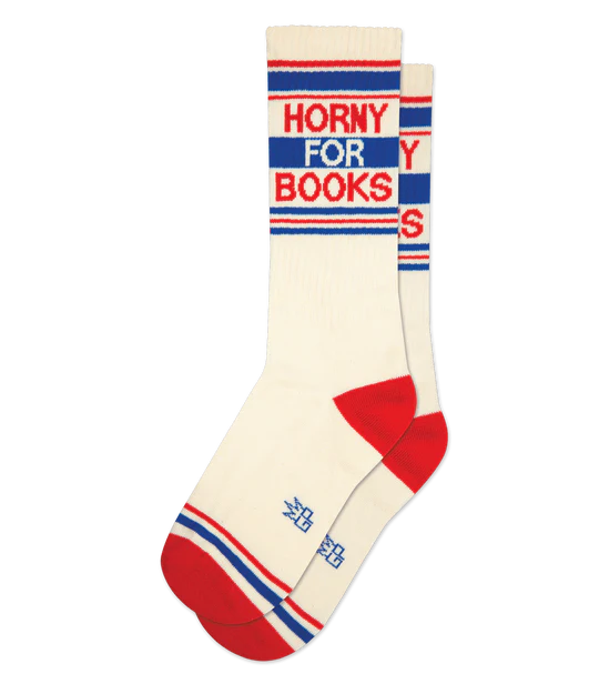 Horny for Books Socks