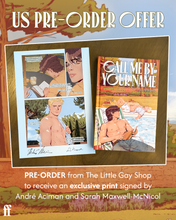 Load image into Gallery viewer, Call Me by Your Name: The Graphic Novel (PREORDER)