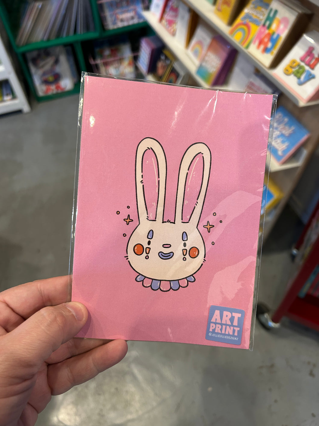 Clown Bunny - Art Print