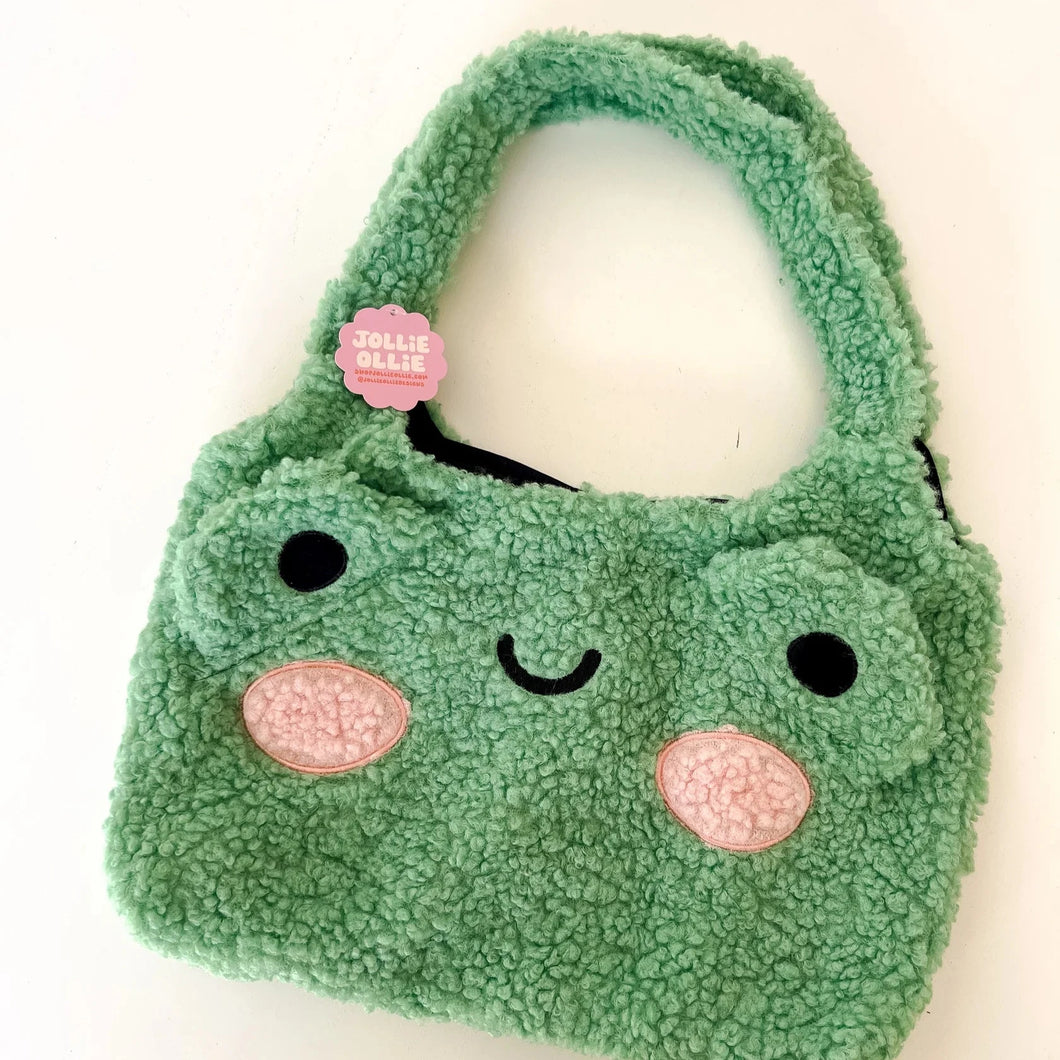 Fluffy Froggy Cross Body Tote