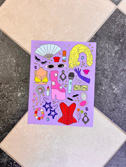 Drag Queen Essentials Print