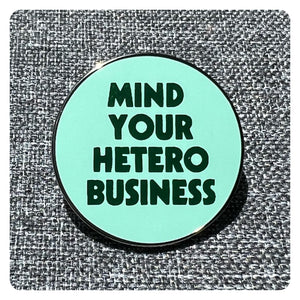 Hetero Business - Enamel Pin