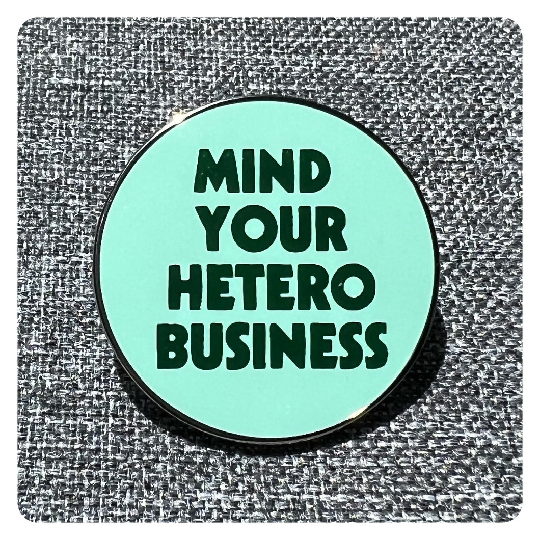 Hetero Business - Enamel Pin