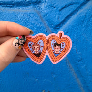 Heated Rivalry Locket Sticker