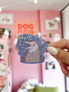 Opossum Sticker