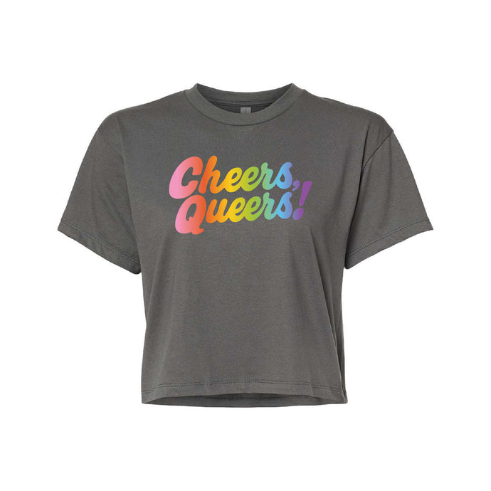 IPSlay T-Shirt: Cheers Queer Crop