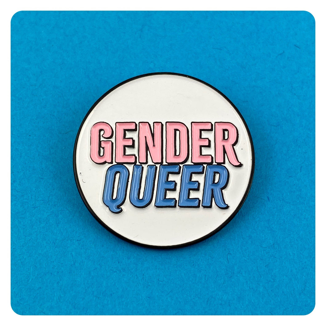 Gender Queer - Enamel Pin