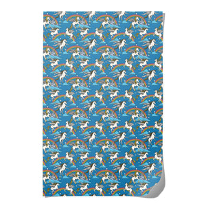 Unicorn Queen wrapping paper