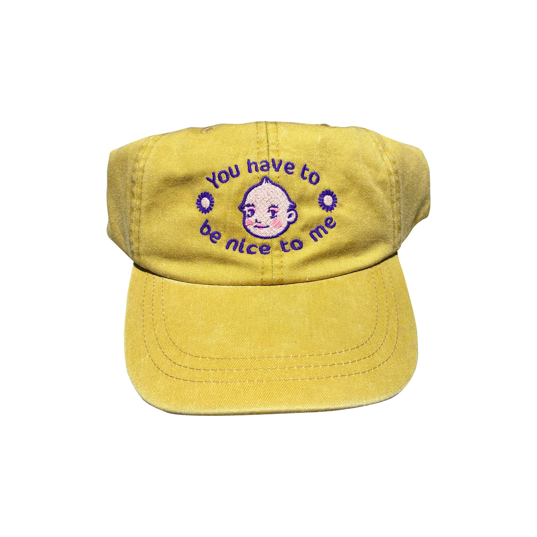 You Have To Be Nice To Me Kewpie Hat