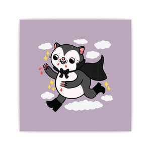 Vampire Cat Print