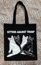 Load image into Gallery viewer, Kittens Against Trump - Tote Bag