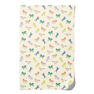 Wild Horses wrapping paper