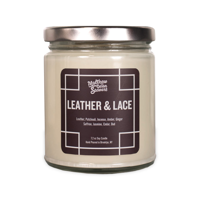 Leather and Lace Candle
