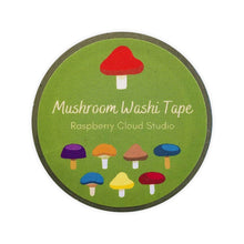 Load image into Gallery viewer, Mushrooms Washi Tape